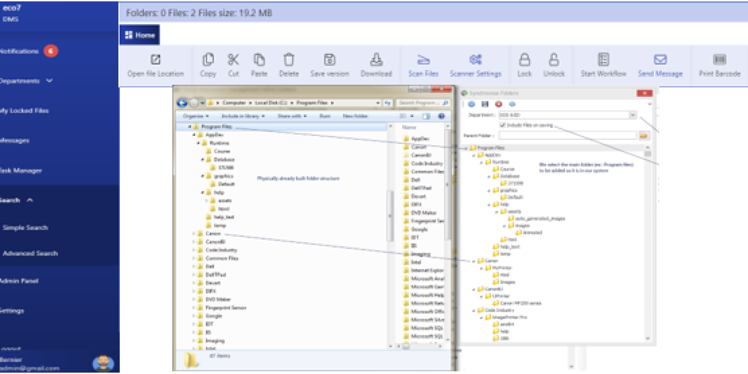 Sync Bulk Data & Folder Structure